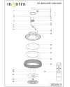 KILIMANJARO MINI * PLAFÓN / VENTILADOR - RATAN